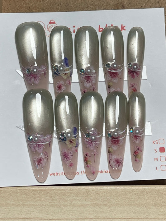 Small long stiletto 2744