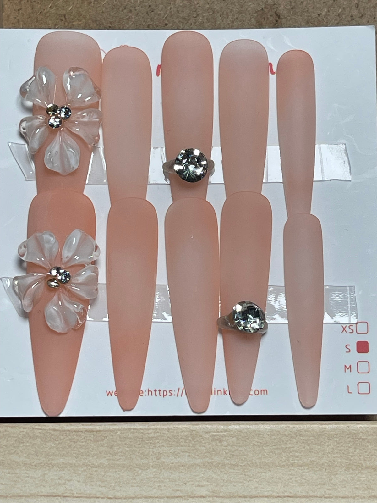 Small long stiletto 2730
