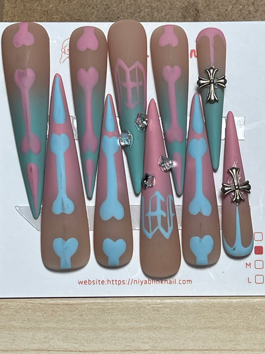 Small long stiletto 2745