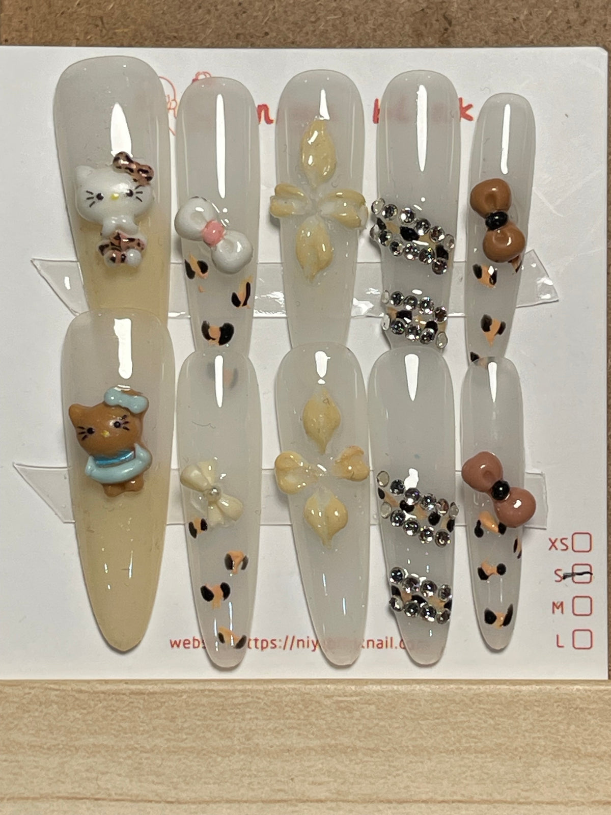 Small long stiletto 2748