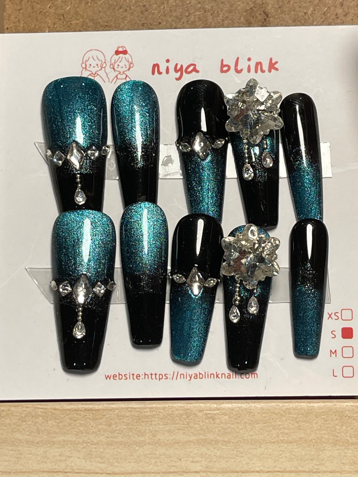 Small long coffin 2755